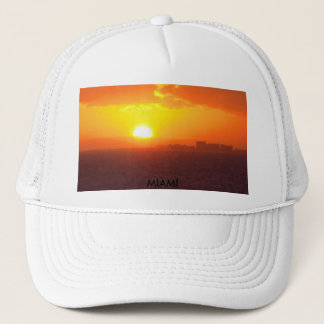 MIAMI SOLNEDGÅNG TRUCKERKEPS