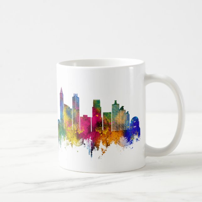 Miami South Beach Florida Siluett Kaffemugg (Höger)