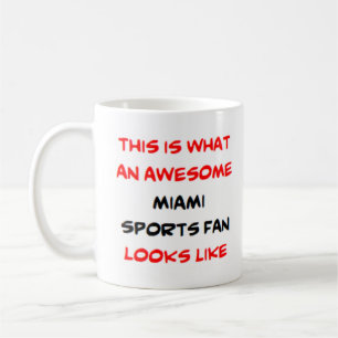 miami sportfantast, fantastisk kaffemugg