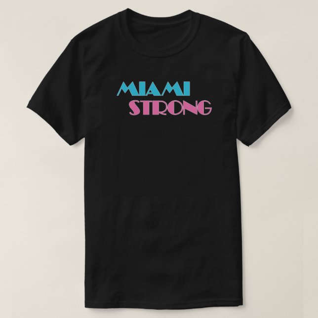Miami stark Tshirt Tee Shirt (Design framsida)