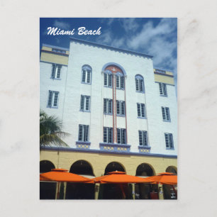 miami strand bldg vykort