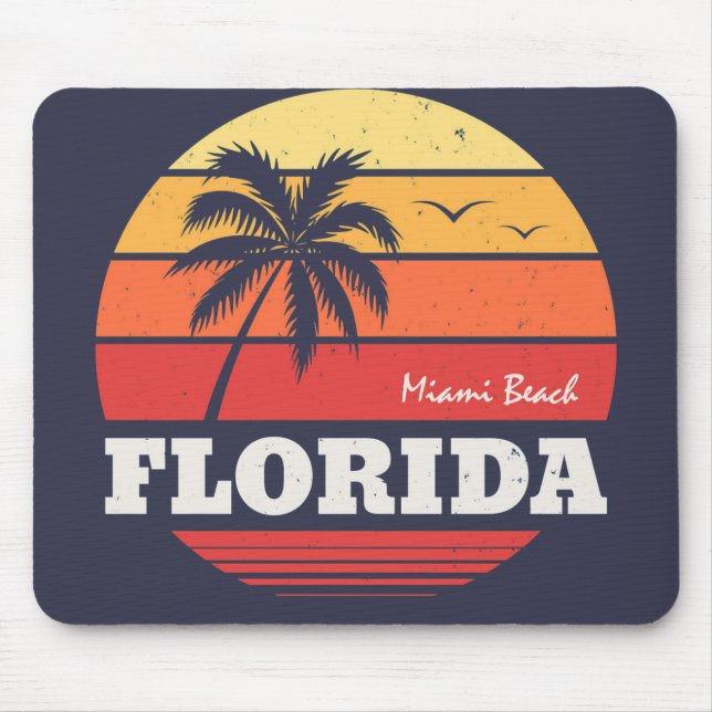 miami strand florida shirt musmatta (Framsidan)