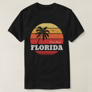 miami strand florida shirt t