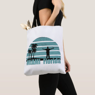 Miami strand Florida vintage Tygkasse
