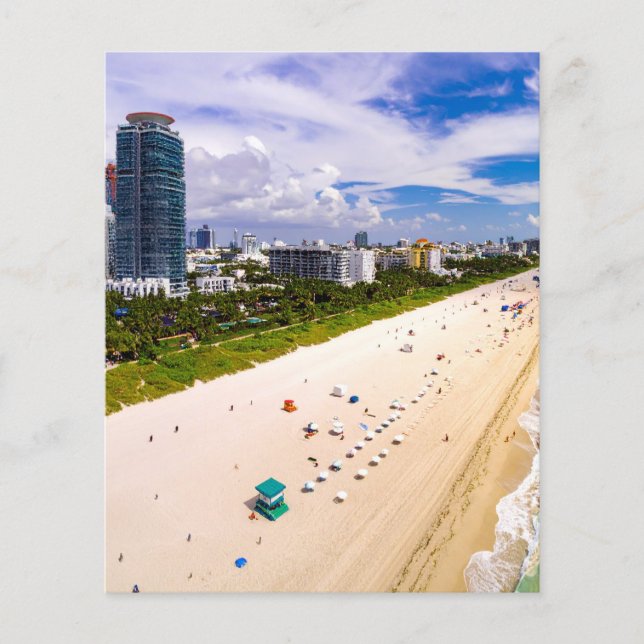 Miami strand flygblad (Framsidan)