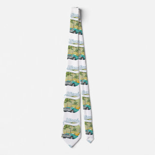 Miami Sunset logotyp Slips
