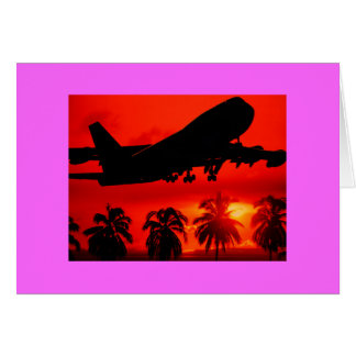 Miami take-av hälsningskort