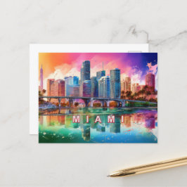 Miami The Magic City Vykort