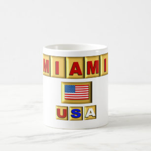 Miami USA - kaffe kopp
