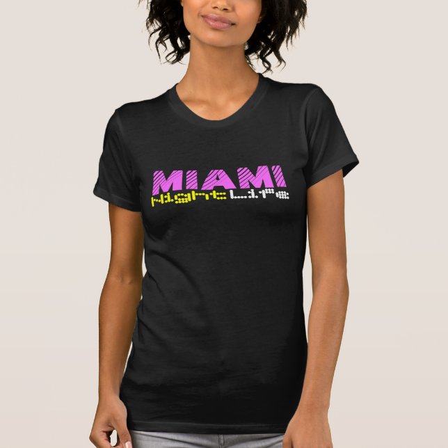 Miami uteliv tee shirt (Framsida)