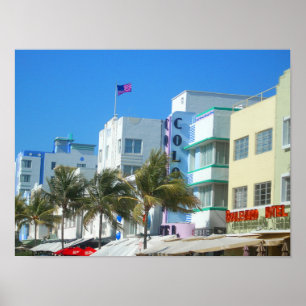 Miami välkomnande poster