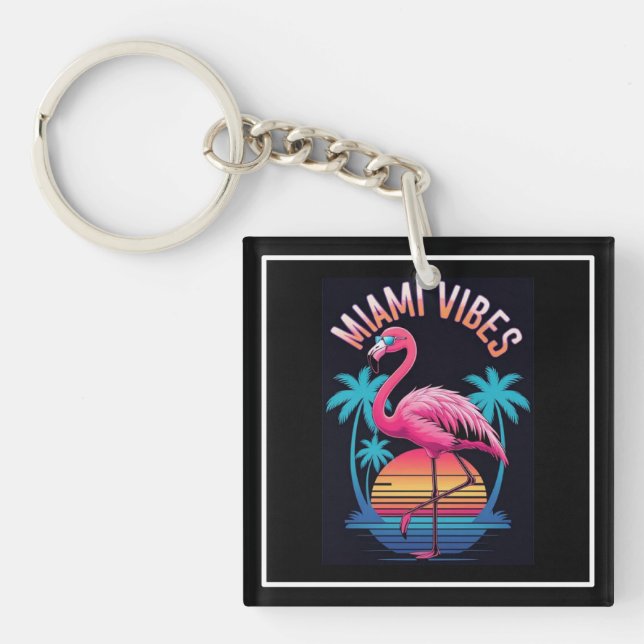 Miami Vibes Summer Flamingo Design-63454 (Framsidan)
