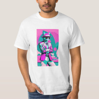 Miami Vice Cat T Shirt