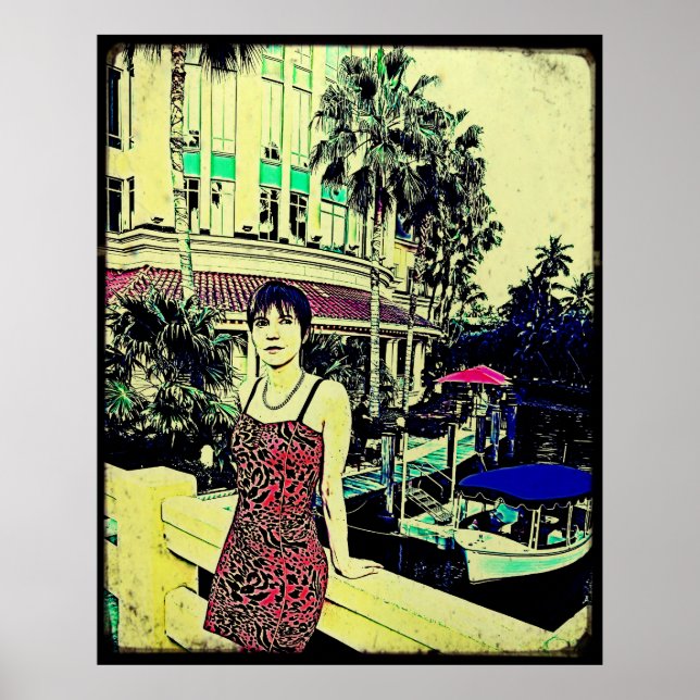 Miami Vice (GTA stil) Poster (Framsidan)