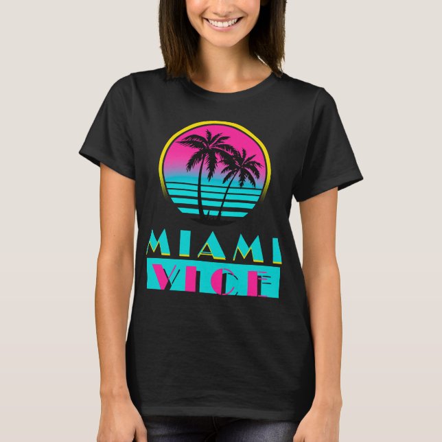 Miami Vice T Shirt (Framsida)