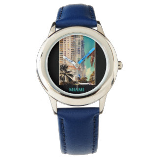 Miami vintage affisch by CallisC Armbandsur