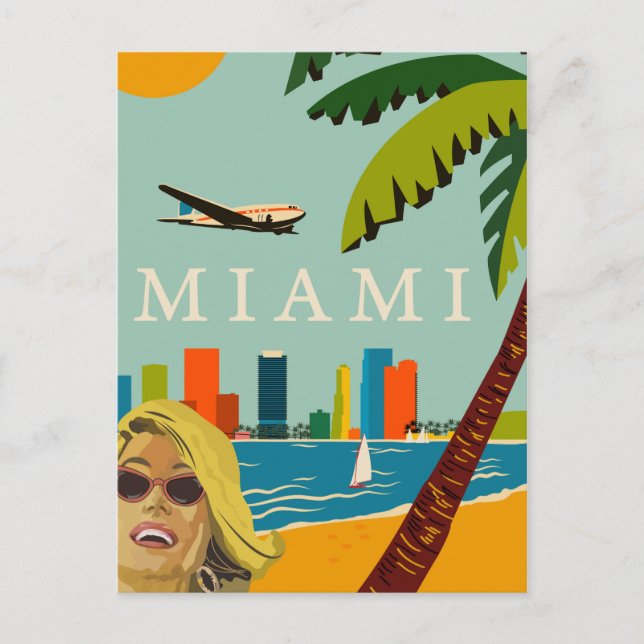 Miami Vykort (Framsida)