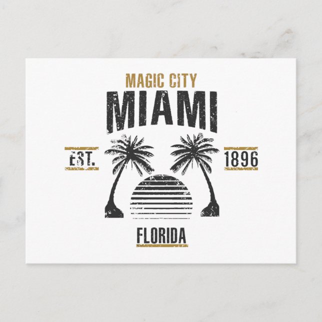 Miami Vykort (Framsida)