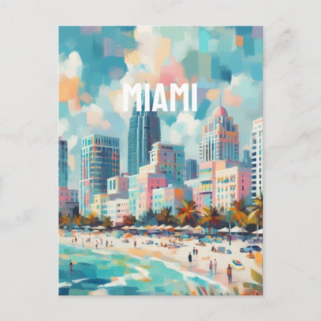 miami vykort (Framsida)