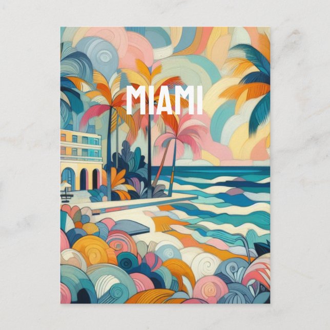 miami vykort (Framsida)