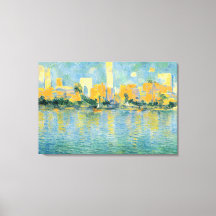 MIAMI - Wrapped Canvas