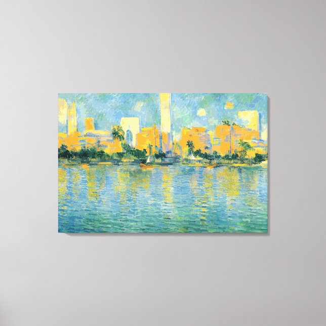 MIAMI - Wrapped Canvas (Framsida)
