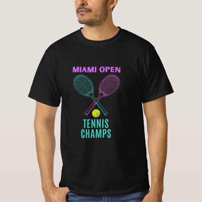 Miani Open Tennis Champs T-Shirt (Framsida)
