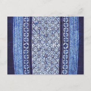 Miao Indigo Tie-Dye #5 Vykort