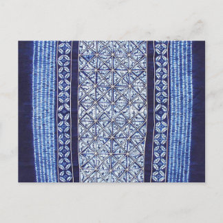 Miao Indigo Tie-Dye #5 Vykort
