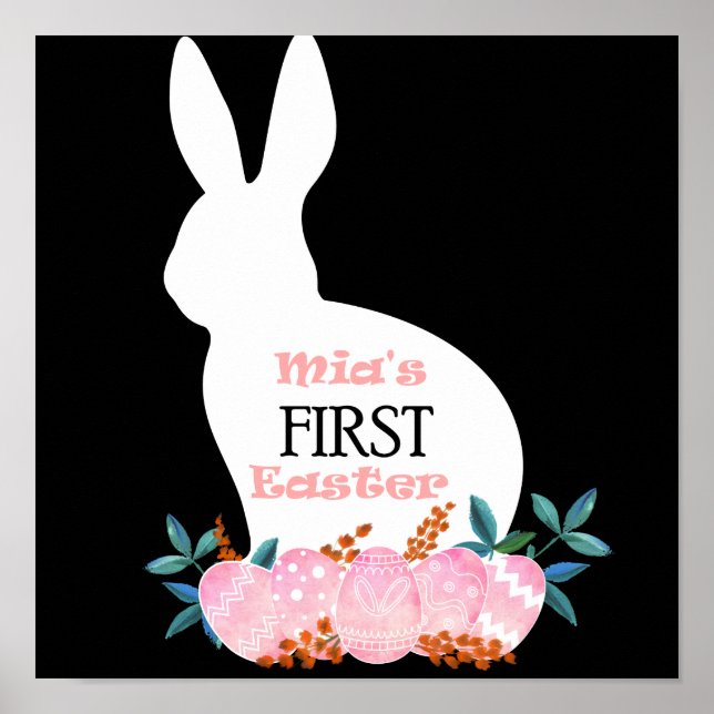 Mias FÖRSTA Påsk Poster (Framsidan)