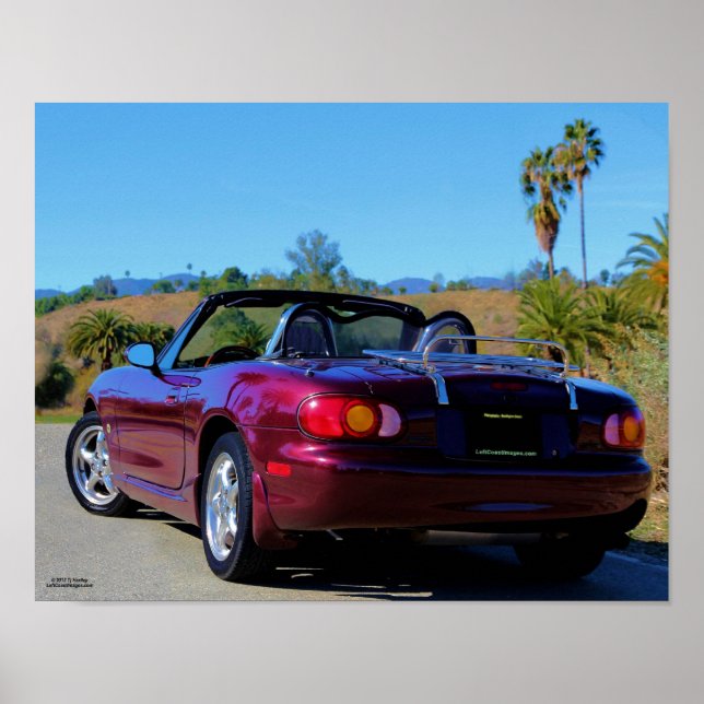 MIATA 2000 SPECIELL EDITION POSTER (Framsidan)