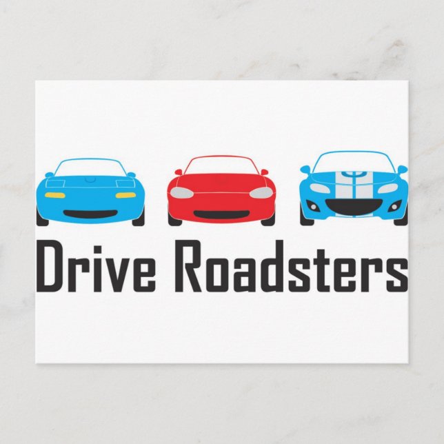 miata 3-gen vykort (Framsida)