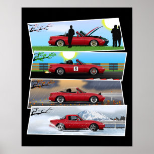 Miata All Season Poster