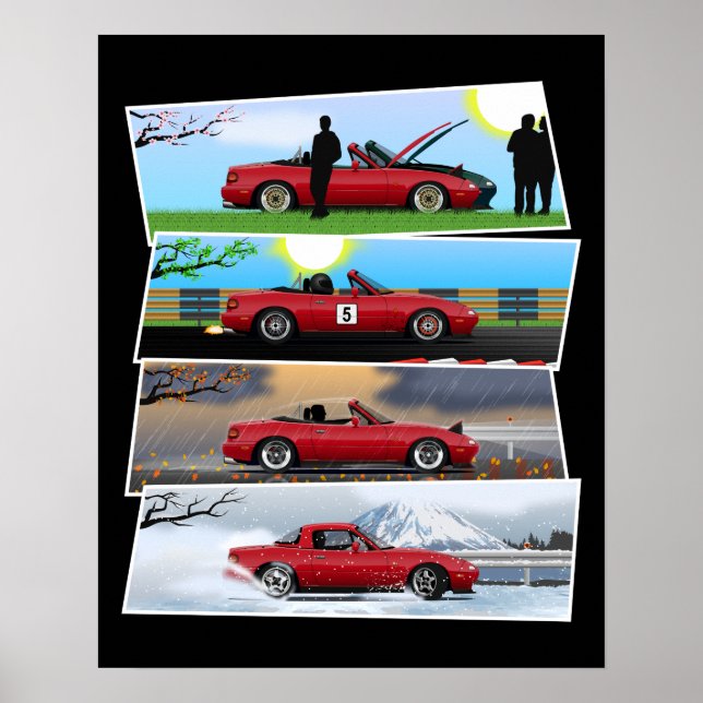 Miata All Season Poster (Framsidan)