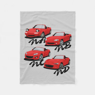 Miata Generation Fleecefilt