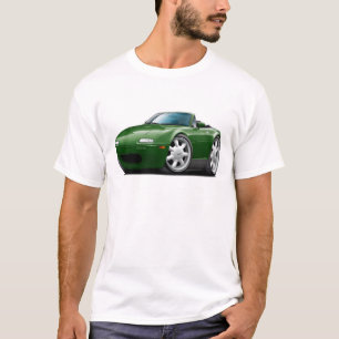 Miata grön bil 1990-98 tee