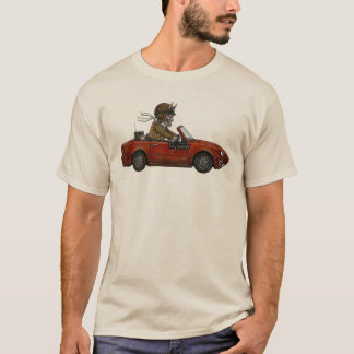 Miata Mike Art: Hannya Pilots kärlek till Miatas T Shirt