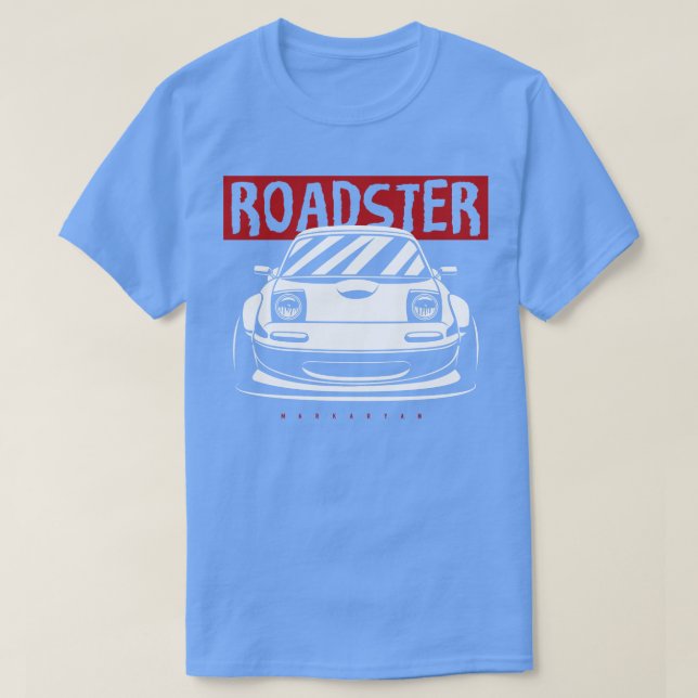 Miata MX5 Roadster T Shirt (Design framsida)