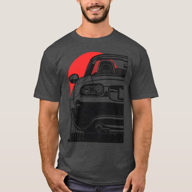 Miata MX5 vänner T Shirt (Framsida)