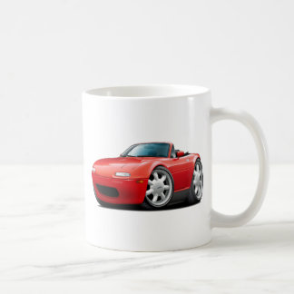 Miata röd bil 1990-98 kaffemugg