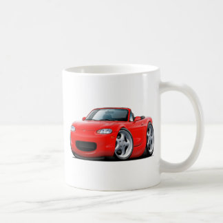 Miata röd bil 1999-05 kaffemugg