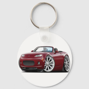 Miata rödbrun bil 2006-08 nyckelring