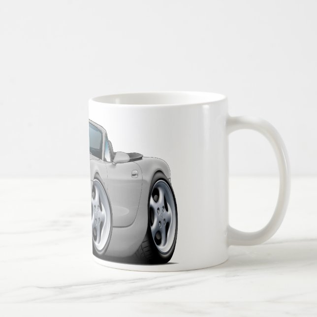 Miata silverbil 1999-05 kaffemugg (Höger)