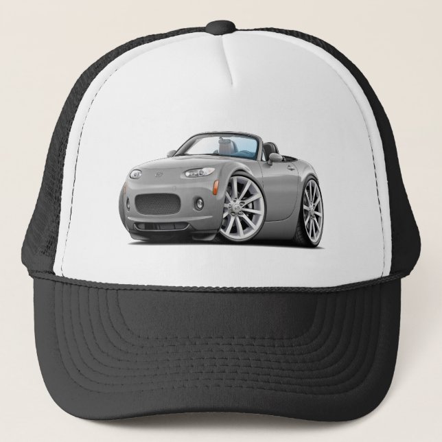 Miata silverbil 2006-08 keps (Framsida)