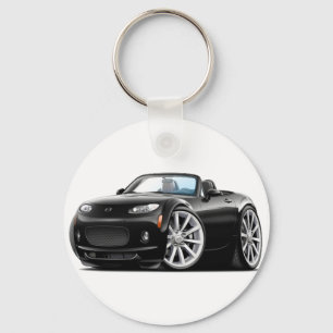 Miata svart bil 2006-08 nyckelring