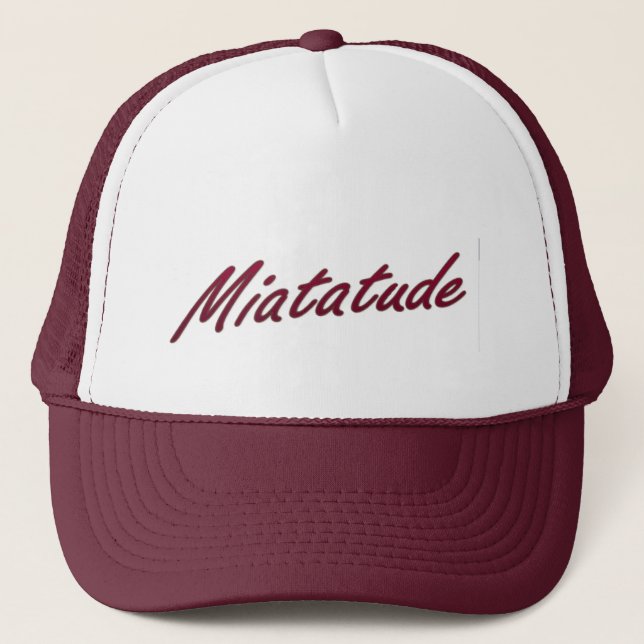 Miatatude hatt truckerkeps (Framsida)