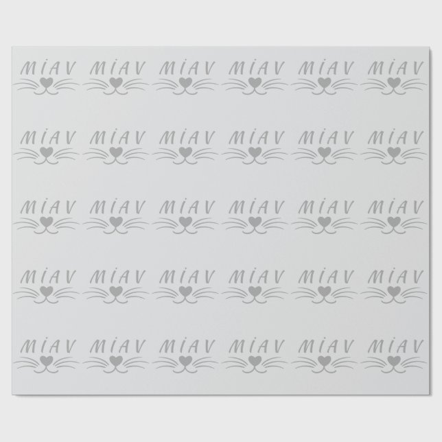 MIAV | Djurutövare Presentpapper (Platt)