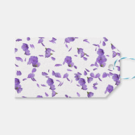 Mic and match Lilac Petal gift tags Presentetikett