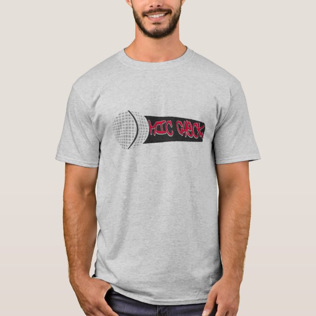 Mic Check - Shirt T-shirt (Framsida)