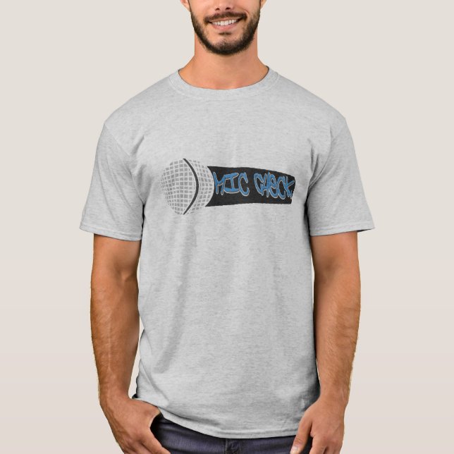 Mic Check - Shirt Tee Shirt (Framsida)